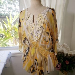 BLACK FRIDAY SALE ....MANY ITEMS....Butterfly Wing blouse